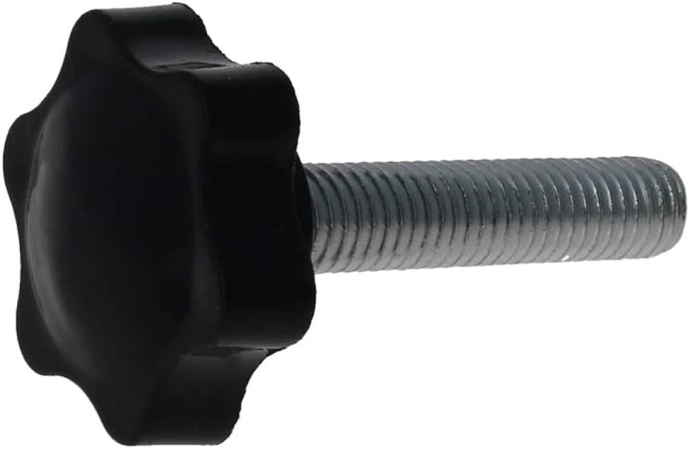 モランページ MroMax 3PCS M10x45mm Star Handle Knob Thread Replacement